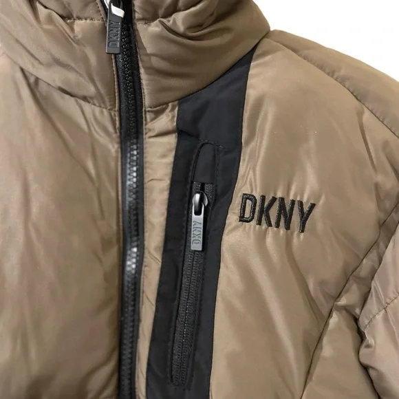DKNY Kids 5/6 Winter Puffer Coat NWT - Picture 2 of 7